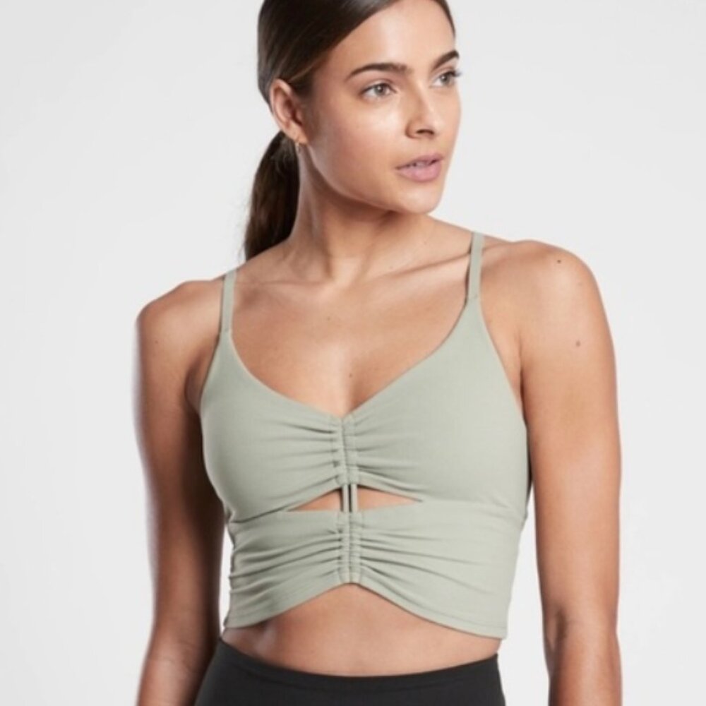Athleta Cinched Longline Bra